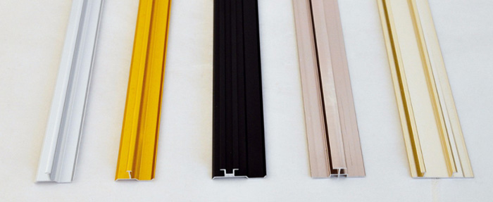Aluminum H-shaped trim channel covers strip beautiful appearance and various colors