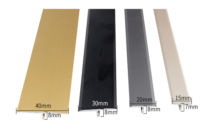 Specifications of aluminium corner protectors T covers