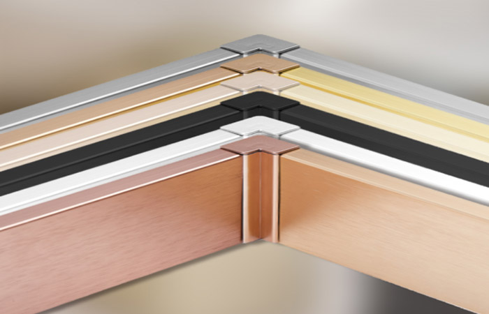 Aluminium metal wall corner guard protection strip