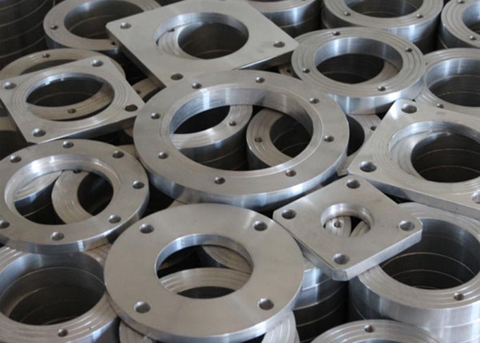 Aluminum alloy long neck flange